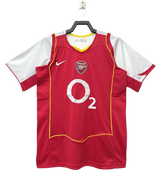 Camiseta Arsenal 04/05 I Casa - Versión Retro