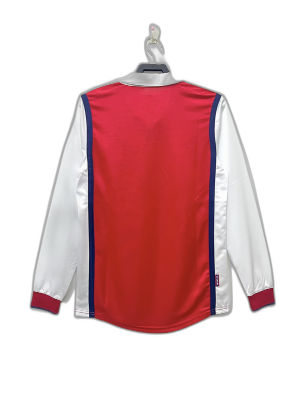 Camiseta Arsenal 1998 I Casa - Manga Larga Versión Retro