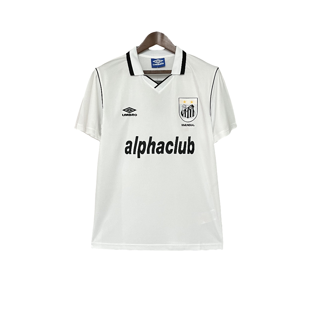 Camiseta Santos 2001 I Casa - Versión Retro